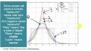 What are Skewness and Kurtosis? (Read info below for more intuition)