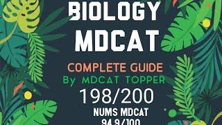 How to prepare MDCAT BIOLOGY |GUIDE|68/68MARKS|Practice Books|LECTURES|TOPPER|