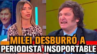 MILEI DESBURRÓ A PERIODISTA INSOPORTABLE ANTE DE SER PRESIDENTE