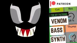 Frenics Venom Bass Synth (Ableton Live instrument rack) Patreon