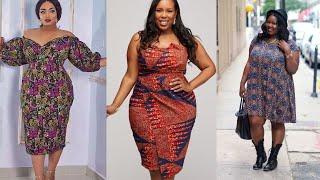 Latest Ankara gown styles / plus size dress styles / Beautiful women traditionally dresses