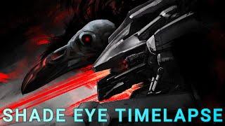 Shade Eye Timelapse [ Artist Beth M Short ]