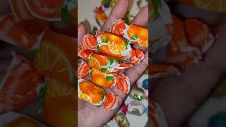 Candy Opening Video, Lutti Chewy Candy, Orange Flavour, #candies #shorts