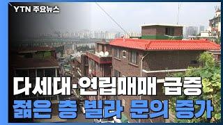 다세대·연립 매매 급증..."아파트 전세 대신 빌라 구매" / YTN