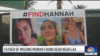 Father of missing Hawaii woman found dead near LAX