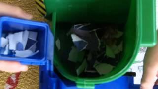 Filling The Toy Garbage Truck With Trash l Garbage Truck Videos For Children l Garbage Trucks Rule