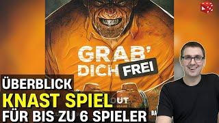 Grab dich frei - Seichtes thematisches Knast Spiel für bis zu 6 Spieler