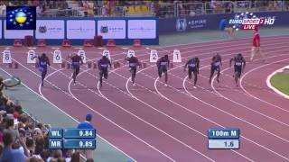 Justin Gatlin runs 9.74 second 100m