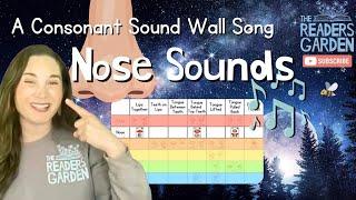  Nose Sounds: Phonics Song  | A Consonant Sound Wall Song | Science of Reading | Phonics