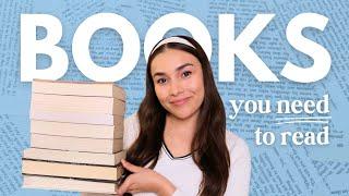 8 books you NEED to read || book recommendations 