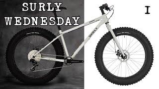 2019 Surly Wednesday Fat Bike Grey Sweatpants