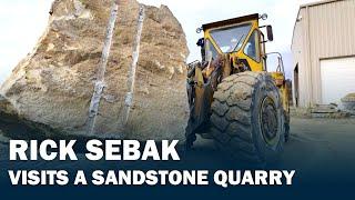 Get a Glimpse Inside this Sandstone Quarry with Rick Sebak!