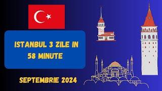  Istanbul - Turcia  Vlog  de călătorie -3 zile în orașul de pe două continente