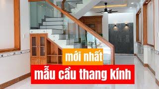 Đây là mẫu cầu thang kính mới nhất