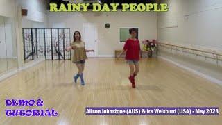 Rainy Day People - Line Dance (Dance & Teach) | Regina Cheung | Ronnie Beard |