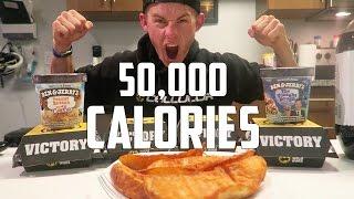 THE 50,000 CALORIE CHALLENGE