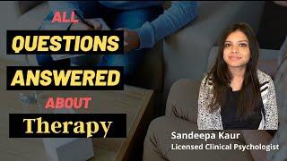 What is Therapy/Counselling? All questions answered in hindi #Therapy #Everythingabouttherapy