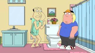 Family Guy - Quagmire camouflaged with body paint