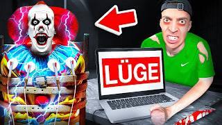 LÜGENDETEKTOR TEST mit HORROR CLOWN ESKALIERT! 