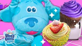 Blue & Josh Decorate Cupcakes!  | Blue's Bakery | Blue's Clue's & You!