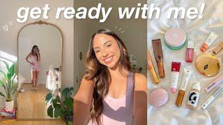 a grwm that feels like we're on facetime  makeup, life updates, q+a!