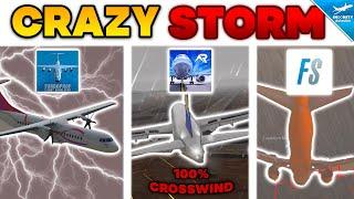 Can Planes SURVIVE The CRAZIEST STORM EVER? - TFS, RFS, Infinite Flight, X-Plane, Microsoft FS