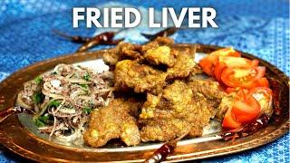 Amazingly Delicious Crispy Fried Livers - Edirne Tava Ciger