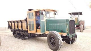 Vintage CUMMINS Diesel Half-Track You've NEVER Seen - 1930's Linn Tractor Truck - Aumann Auctions