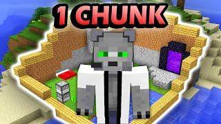 Paso Minecraft en 1 SOLO CHUNK -8164601954503879294