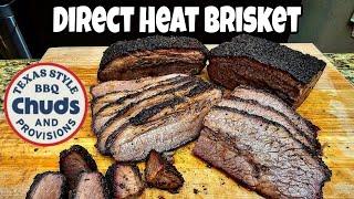 How To Cook a Direct Heat Brisket - ChudBox Brisket - Smokin' Joe's Pit BBQ