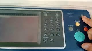 auto restart problem xerox 5855 photocopier machine