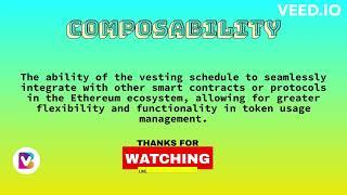  Boost Your Token Management with Ethereum's Composable Vesting Schedules | Bigwingv Labs 