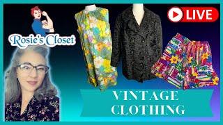 NEW HOST!  Welcome Rosies Closet with Vintage Fashion