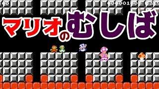 【ゲーム遊び】マリオメーカー2 マリオのむしばごっこ遊び【アナケナ&カルちゃん】Super Mario maker 2