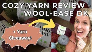 Wool Ease DK Yarn Review + Giveaway! | Honest Review, Colors, & How It Works Up