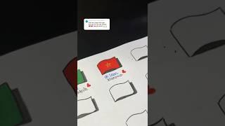 Thank you for comment | Simple draw Morocco Flag #art #flag #viralvideo #name #drawing #morocco