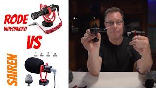 Best Vlogging Microphone shootout - Rode Videomicro vs Sairen Q1 microphone 2020