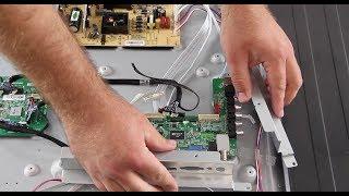 Element 60" LED TV Repair -  How to Replace All Boards in Element ELEFW605 LED TV