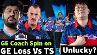 Rushi Sir & Coach Spin on GE Loss Vs TS | What Went Wrong? 