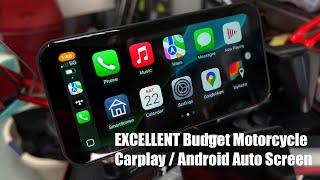 LAMTTO RC15 Motorcycle CarPlay Android Auto Smart Screen Review EXCELLENT BUDGET Option