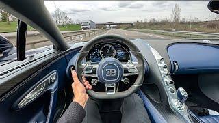 Driving 1600 HP Bugatti Chiron Super Sport POV Drive + SOUND in 4k