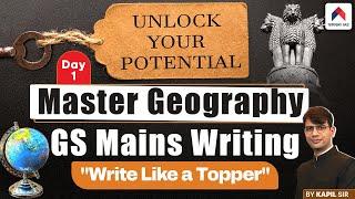 Mains Answer Writing | GS Mains Answer Writing | GS Paper 1 | Geography Answer Writing | Kapil Sir