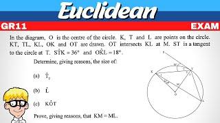 Euclidean Geometry Grade 11 Exam