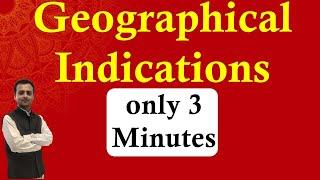 Meaning of Geographical Indications | Geographical Indications Meaning in Hindi | IPRs Class 11 BST