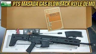 PTS Syndicate Masada Gas Blowback Rifle Demo by WGC Shop