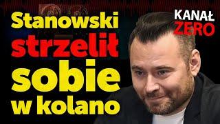 Stanowski wyprodukował na siebie taśmę i dostarczył Stonodze. Miliony usłyszały jak chroni PiS