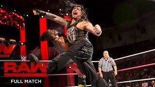 FULL MATCH - Roman Reigns vs. Kofi Kingston: Raw, Oct. 26, 2015