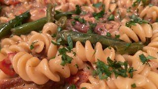 Episode #42: One-Pot Chicken, Bacon, and Goat Cheese Pasta