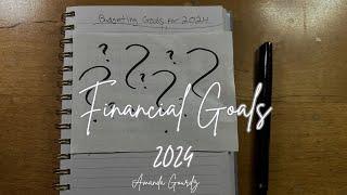 Financial Goals 2024 | Long Term Savings | Savings Challenges