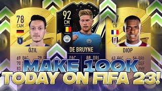 Make 100k TONIGHT On FIFA 23! FIFA Web App Trading Methods!